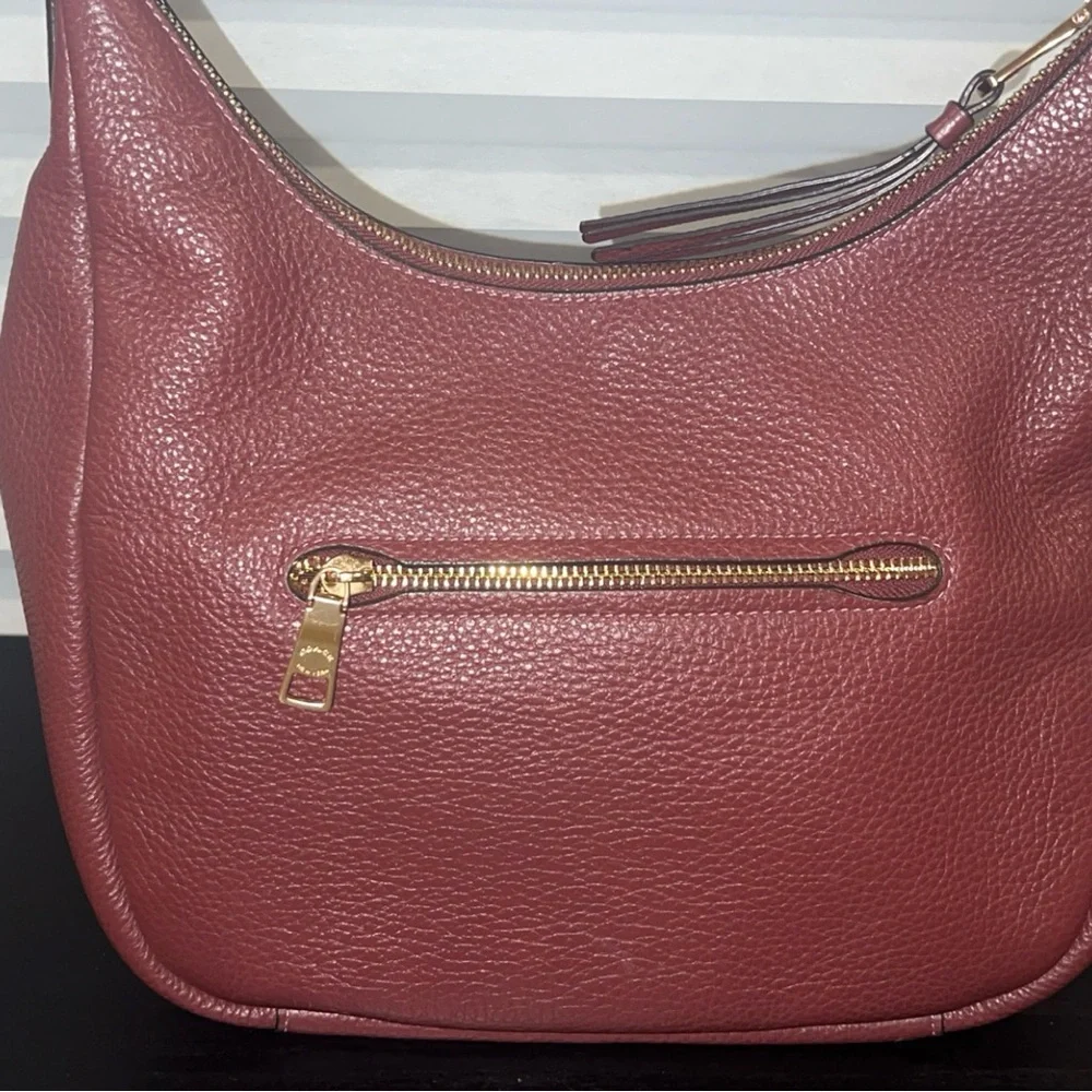Coach chic maroon