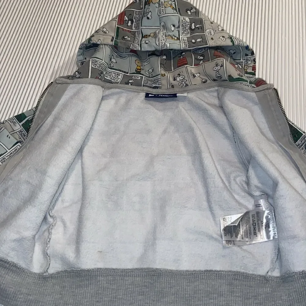Baby Gap+Peanuts Hoodie Sweatshirt Sz 2T