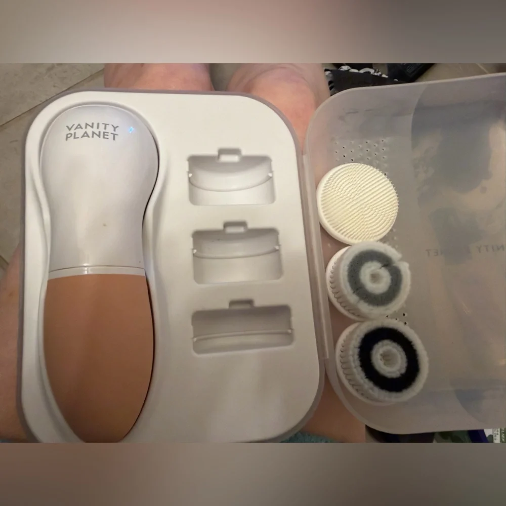 Vanity Planet Face Mask Applicator Set - White and Tan