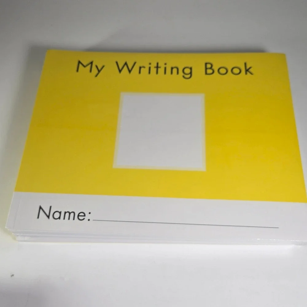 Pack of 6 My Writing Book Yellow Fountas and Pinnell LLI Heinemann Educational