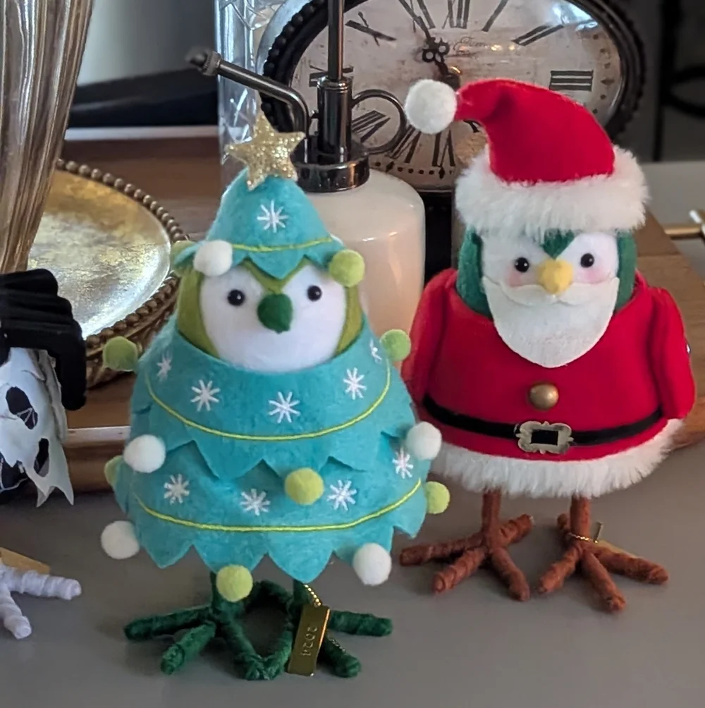 (5) TARGET FEATHERLY FRIENDS HOLIDAY BIRDS