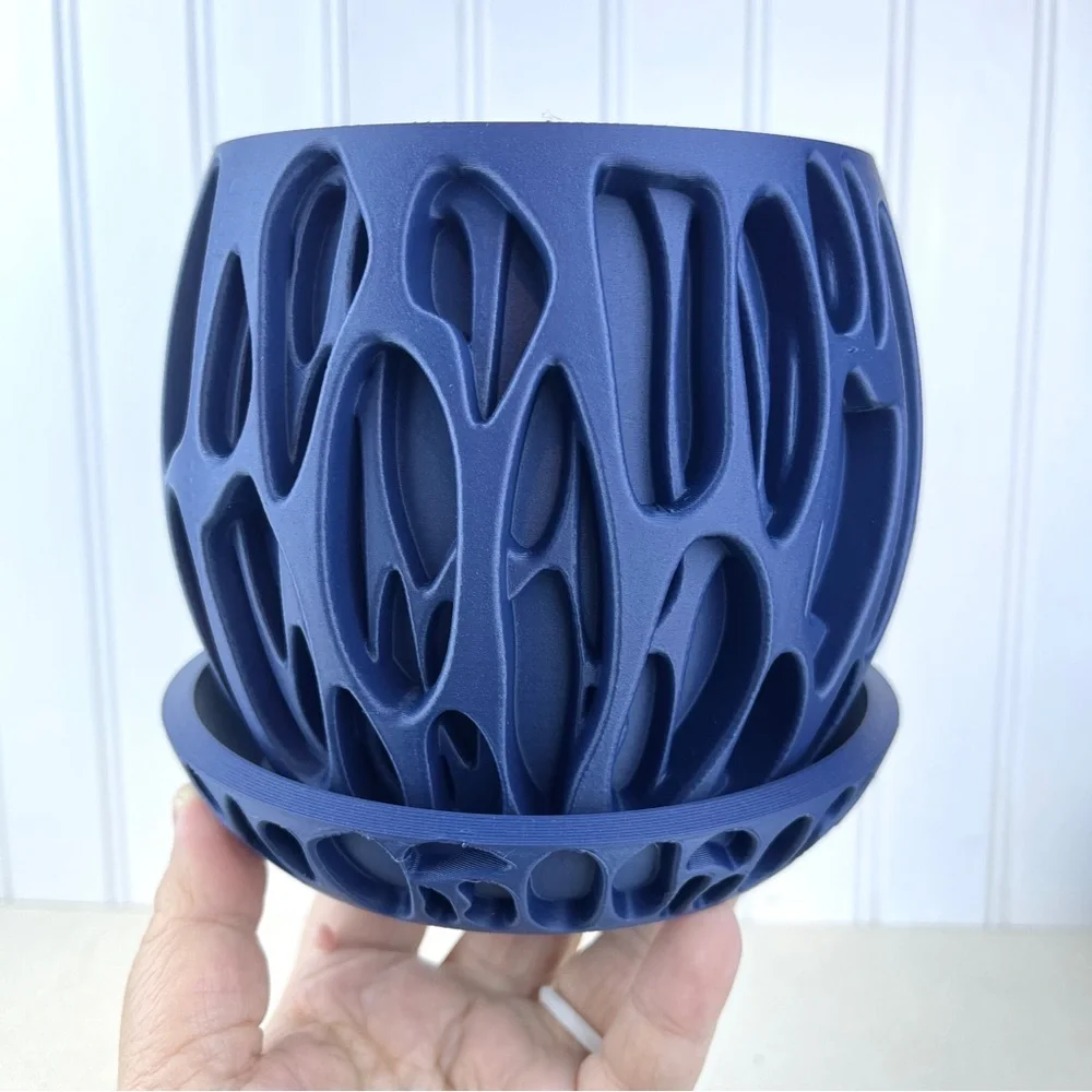 Indoor Flower Pot, The Slime Planter Pot, Houseplants, Ecofriendly