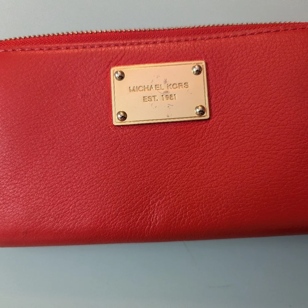 Michael Kors Orange Women's Wallet