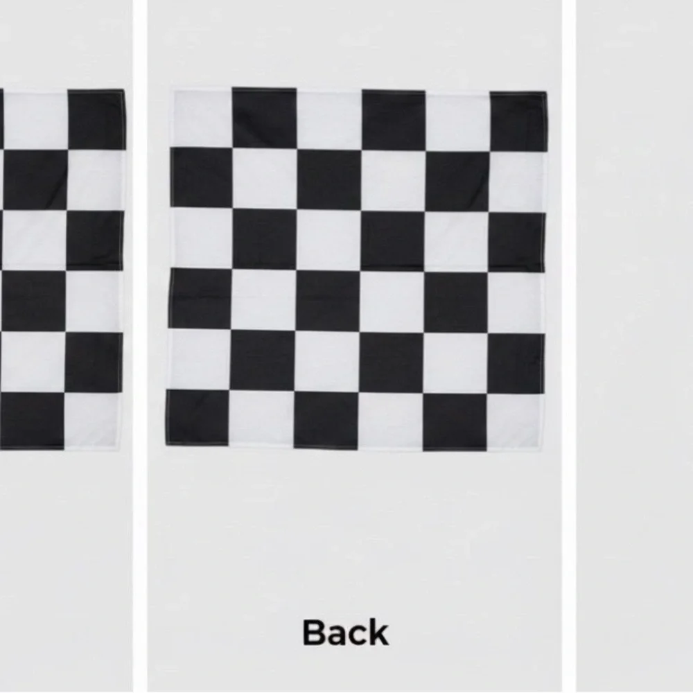 Black and White Checkered flag