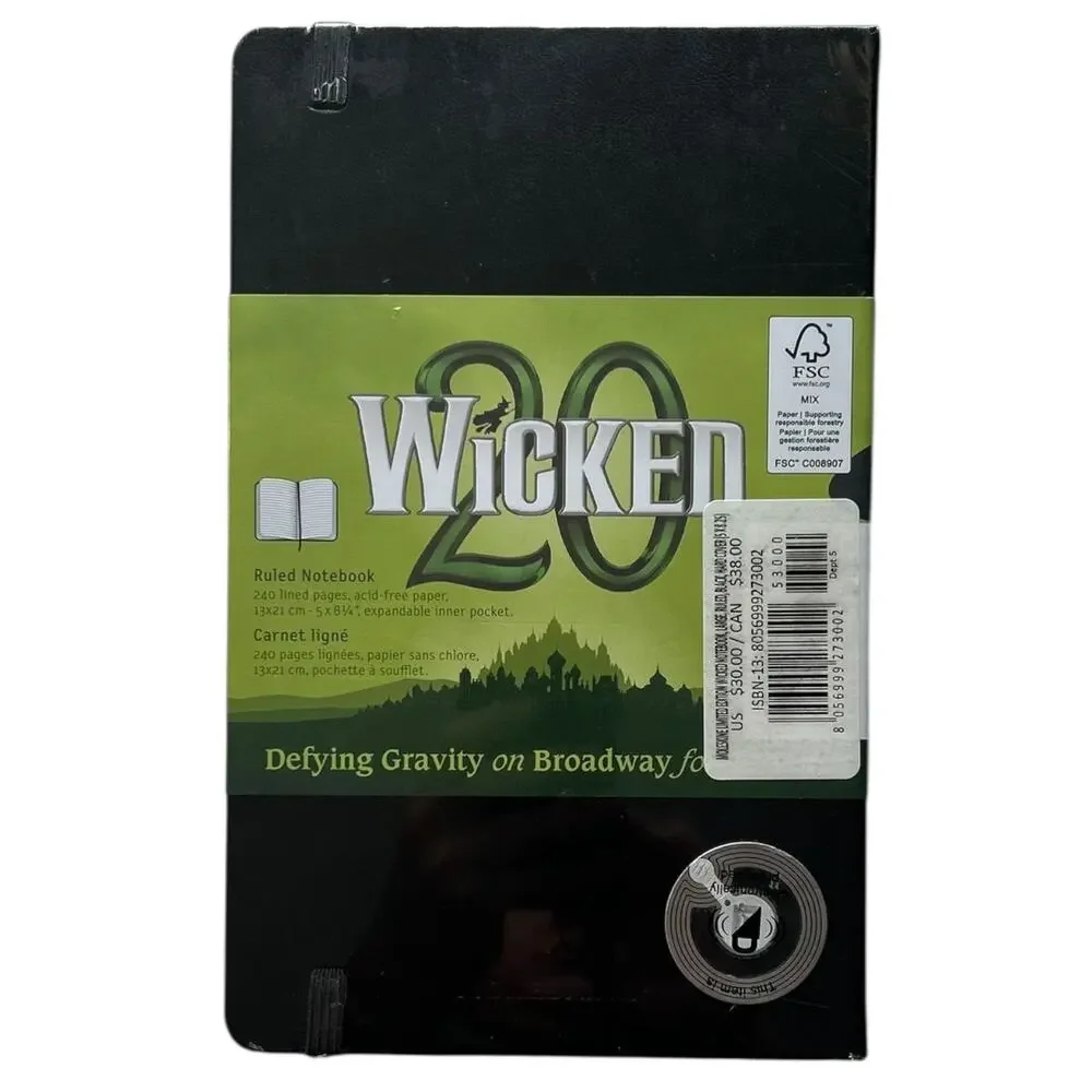Moleskine nwt wicked