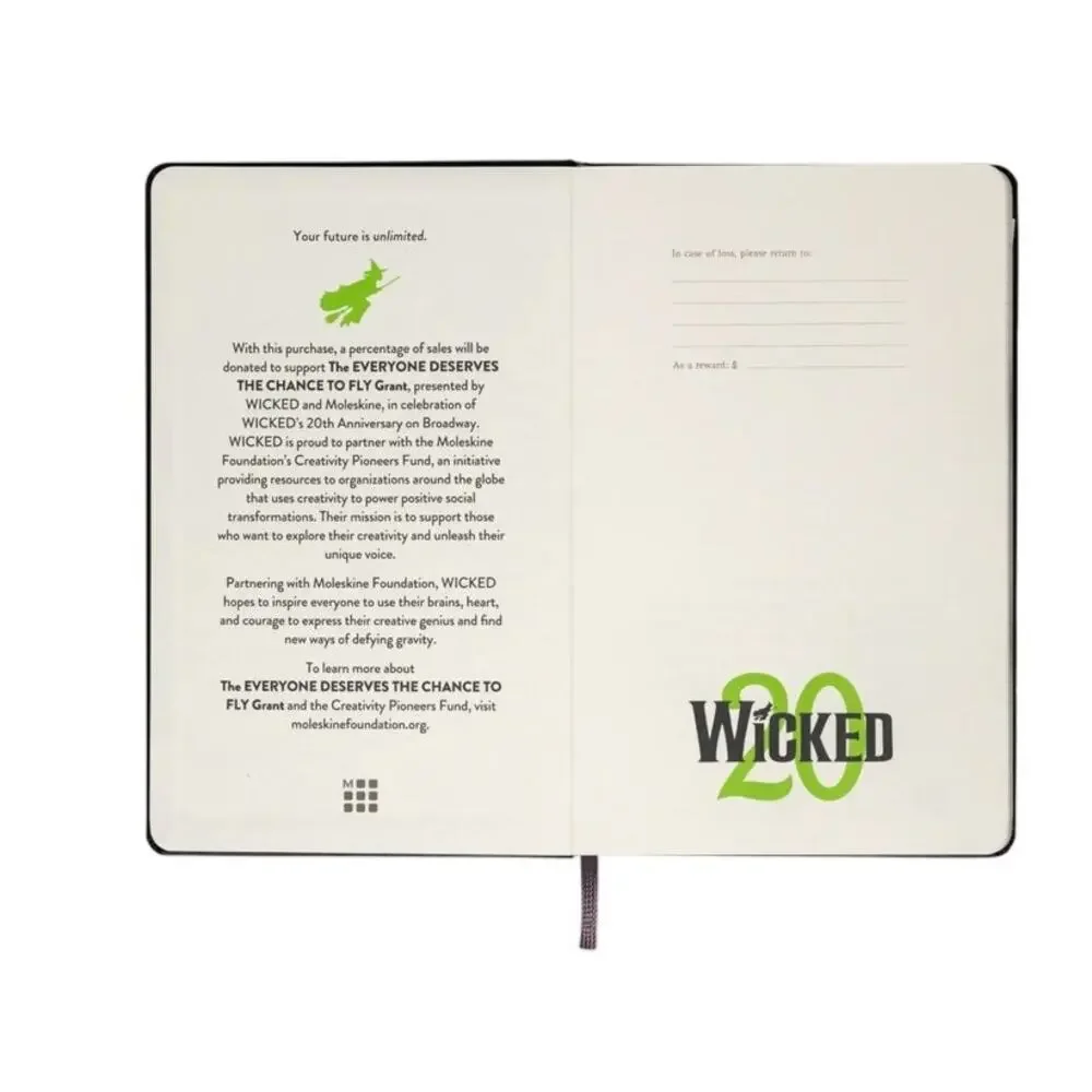Moleskine nwt wicked