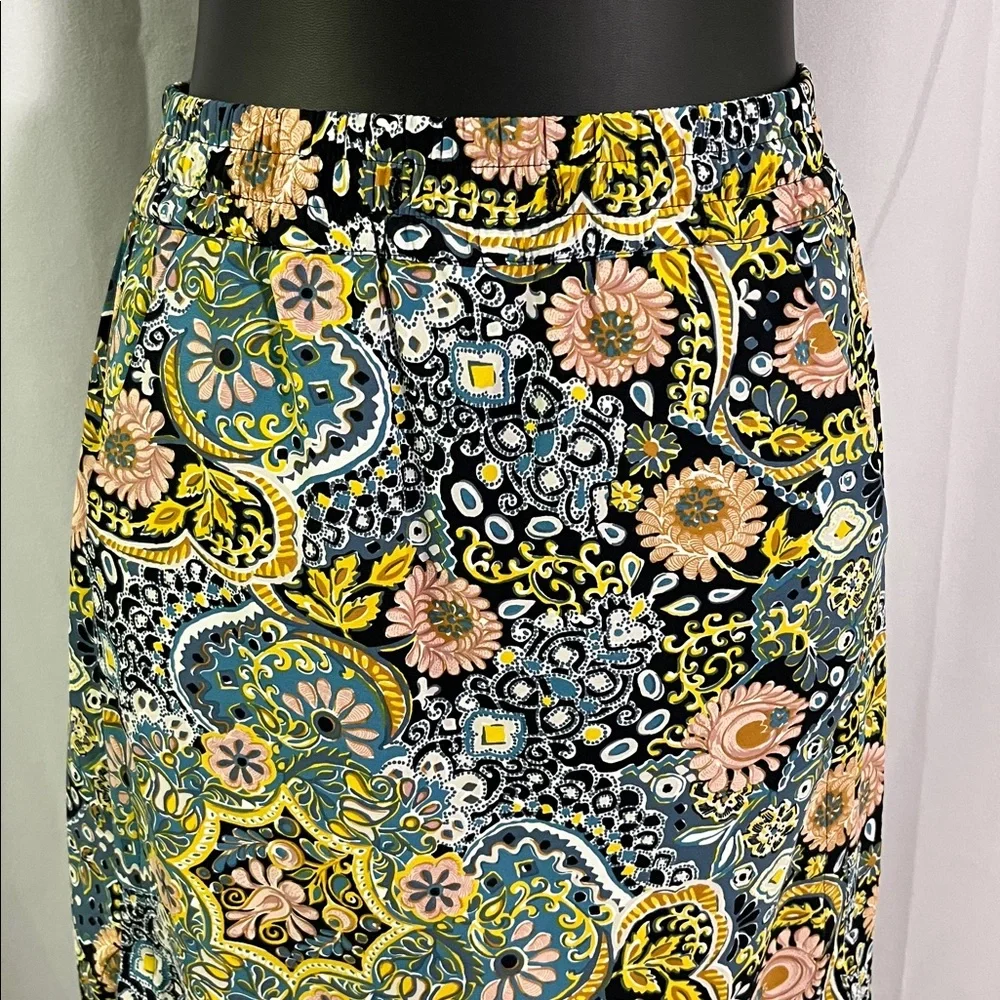 LOFT multicolor paisley