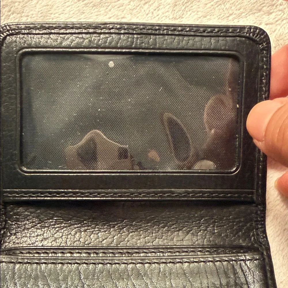 Tumi Black Leather Wallet