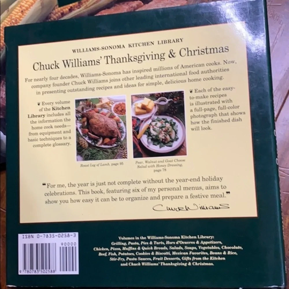 Williams Sonoma hard cover