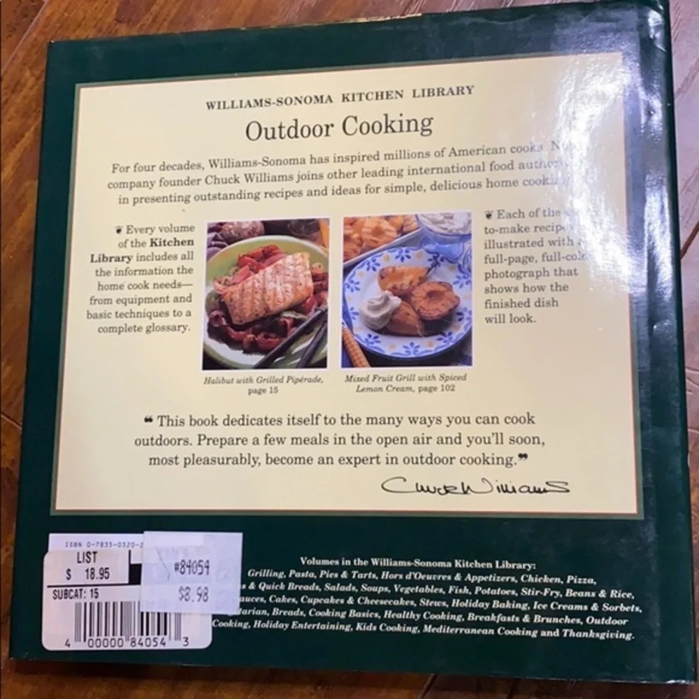 Williams Sonoma hard cover