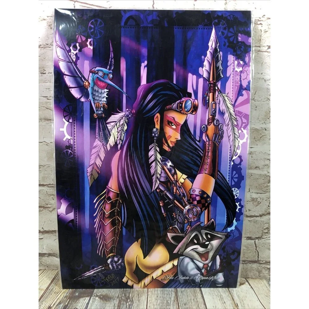 Steam Royals Free Isabelo V Moya & Mapua Ahina steampunk‎ posters 17x11 signed