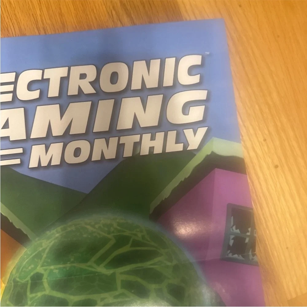 Electronic Gaming Monthly Vintage Poster South Park Video Game Poster