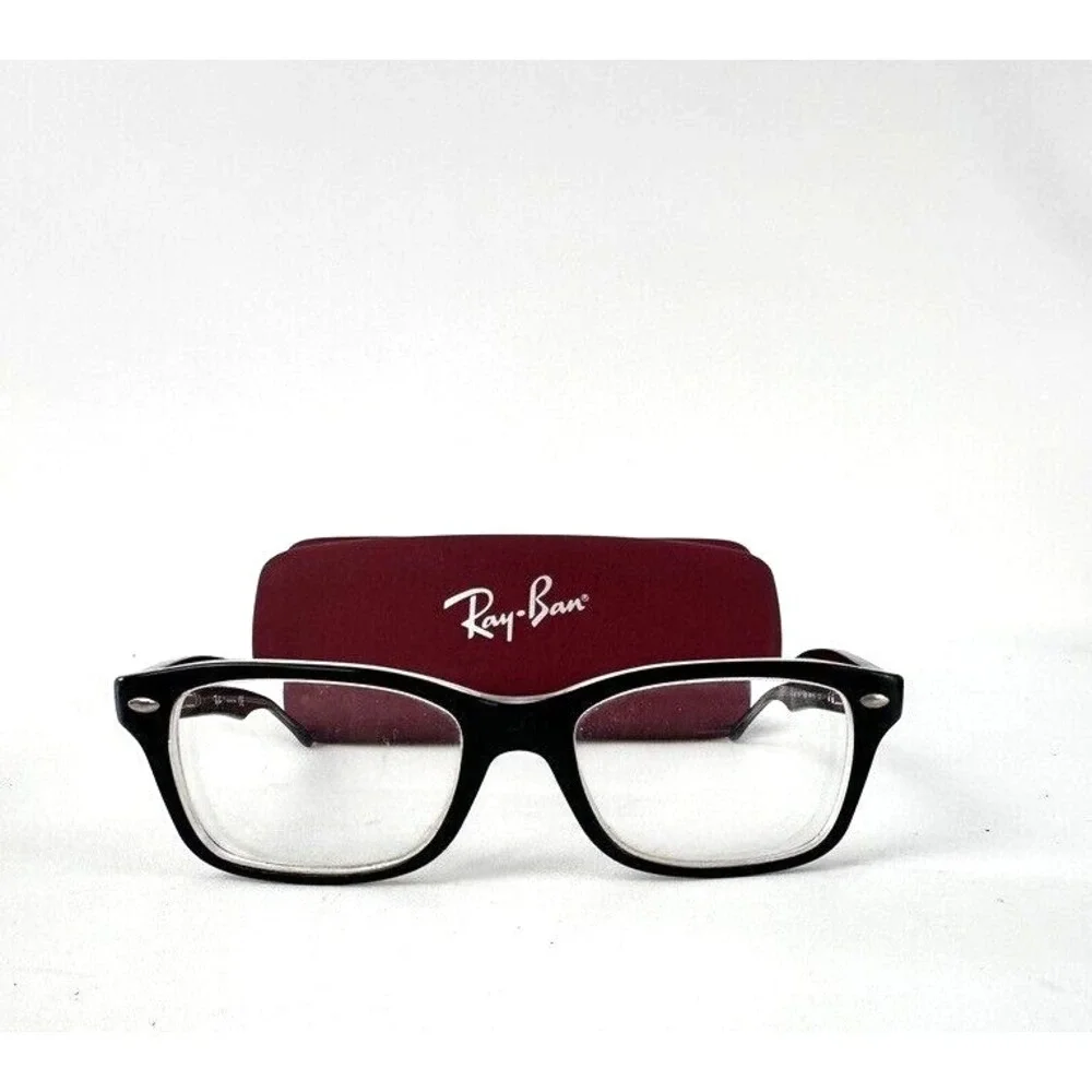 Ray-Ban RB1531 3529 Kids Eyeglasses Frames Black Square with Original Case