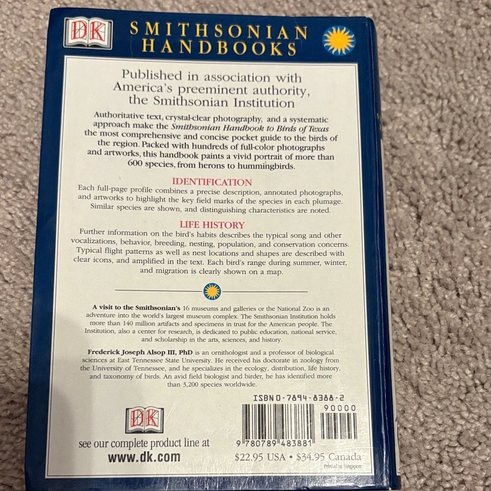 Smitsonian handbook birds texas
