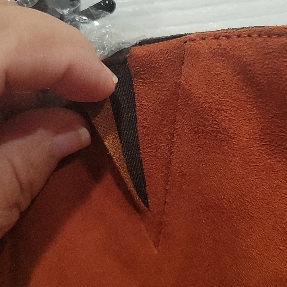 Women's Rust Knee-High Boots