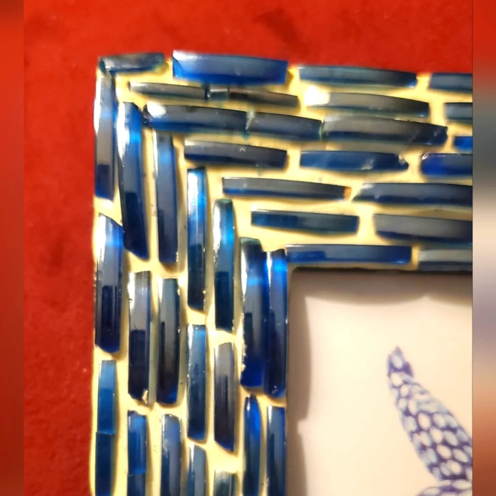 N/A blue glass