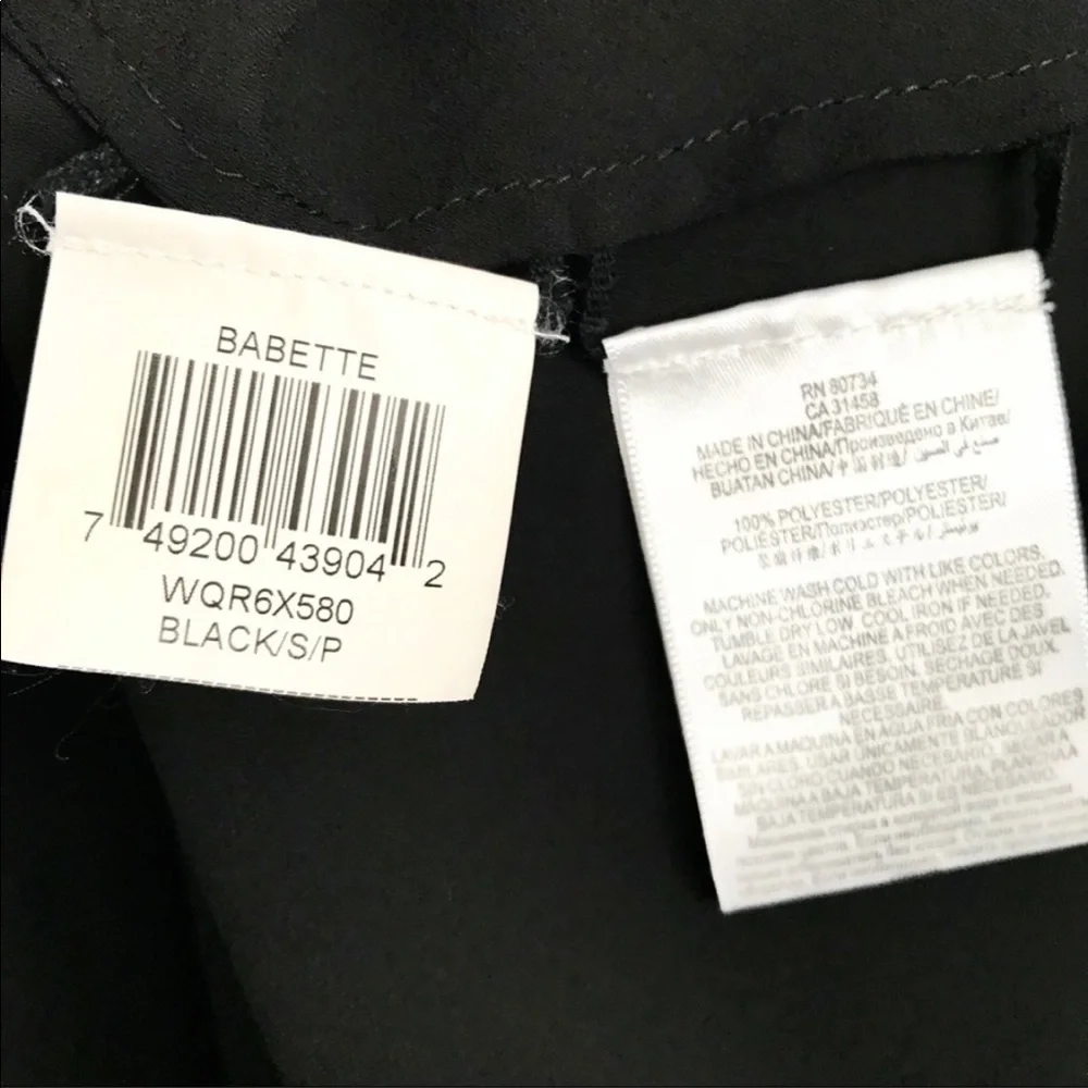 BCBGMaxAzria tag removed