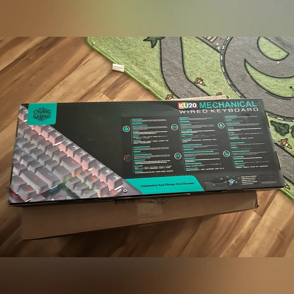 chuang gaming keyboard has tested