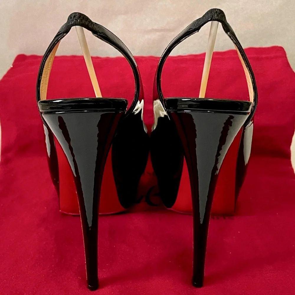 Christian Louboutin sling save catches