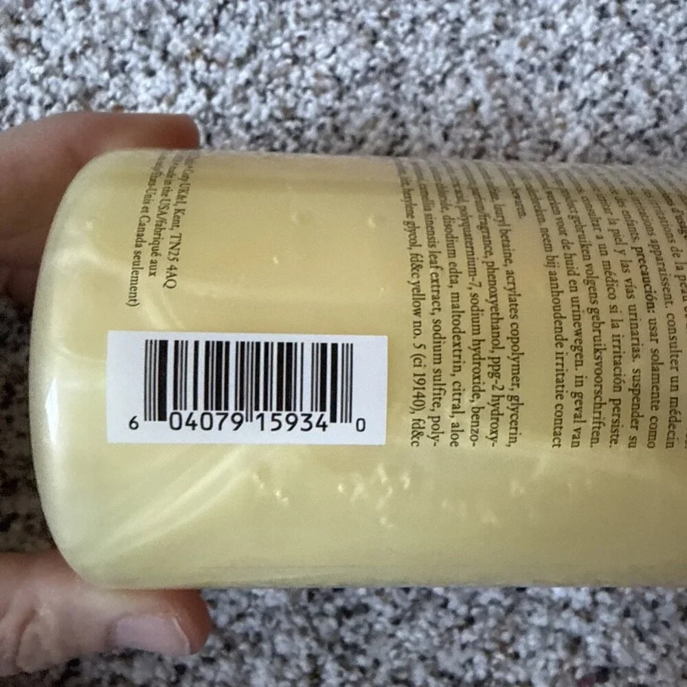 New Philosophy Lemon Custard 3 In 1 Shampoo Shower Gel & Bubble Bath 16 Oz