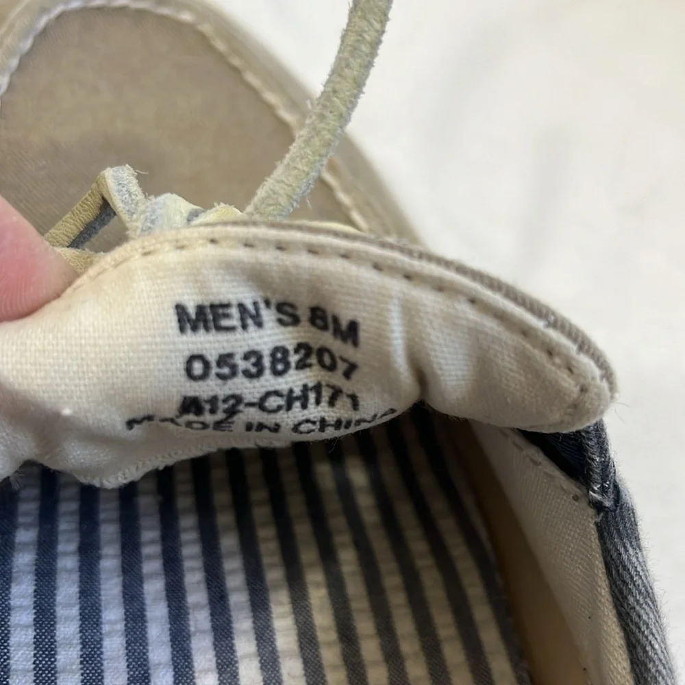 Sperry men’s canvas