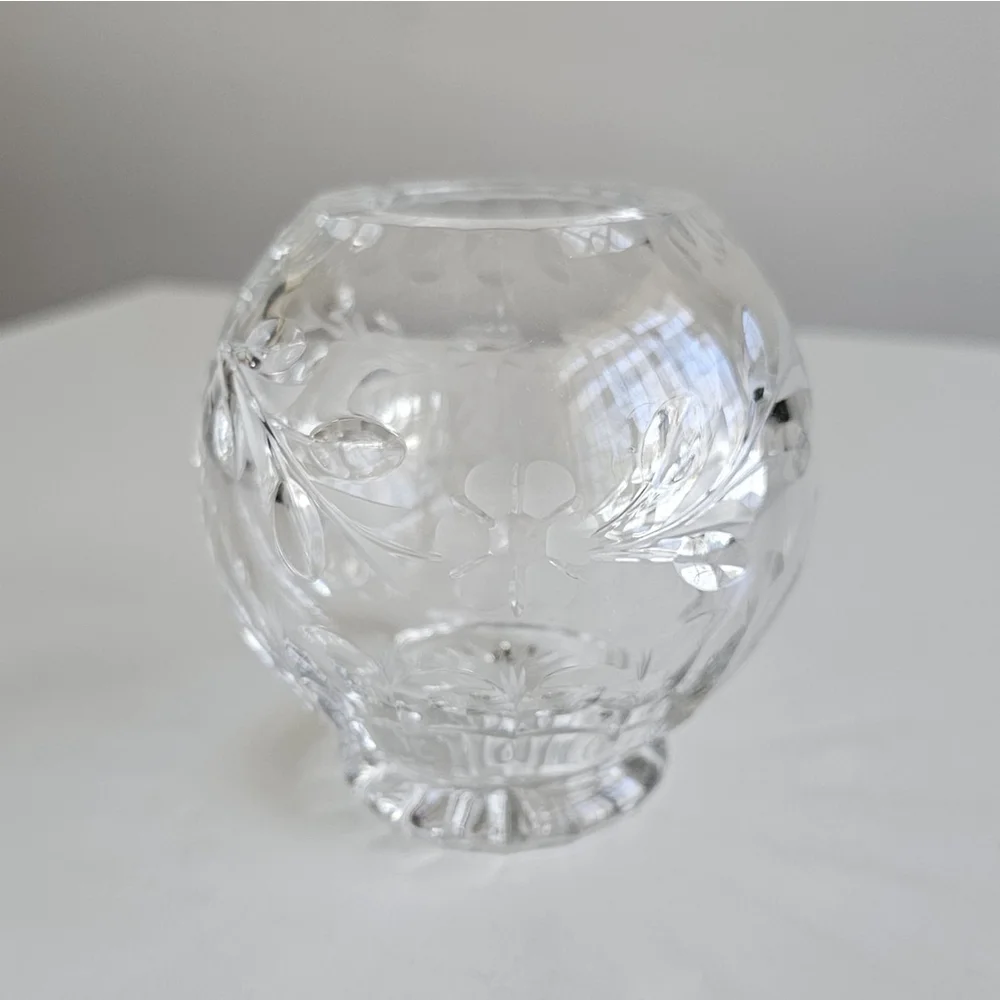 Vintage Rogaska Round Crystal 4