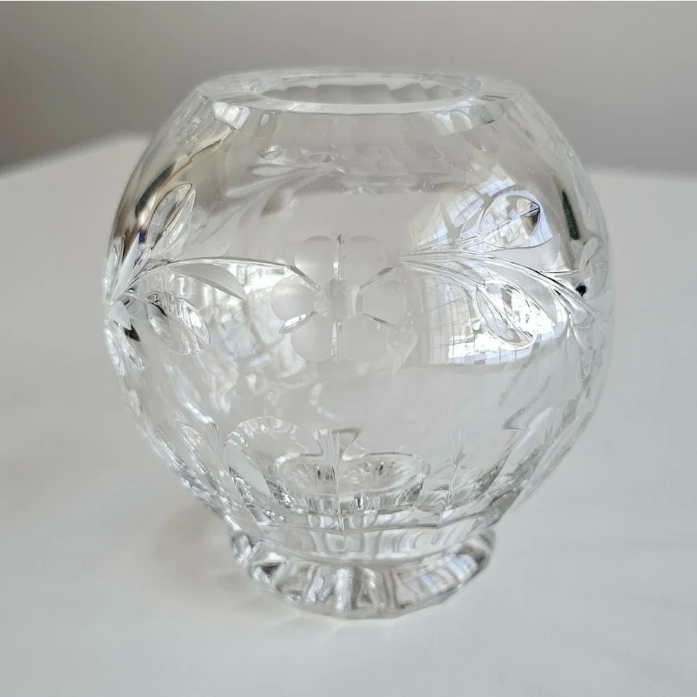 Vintage Rogaska Round Crystal 4