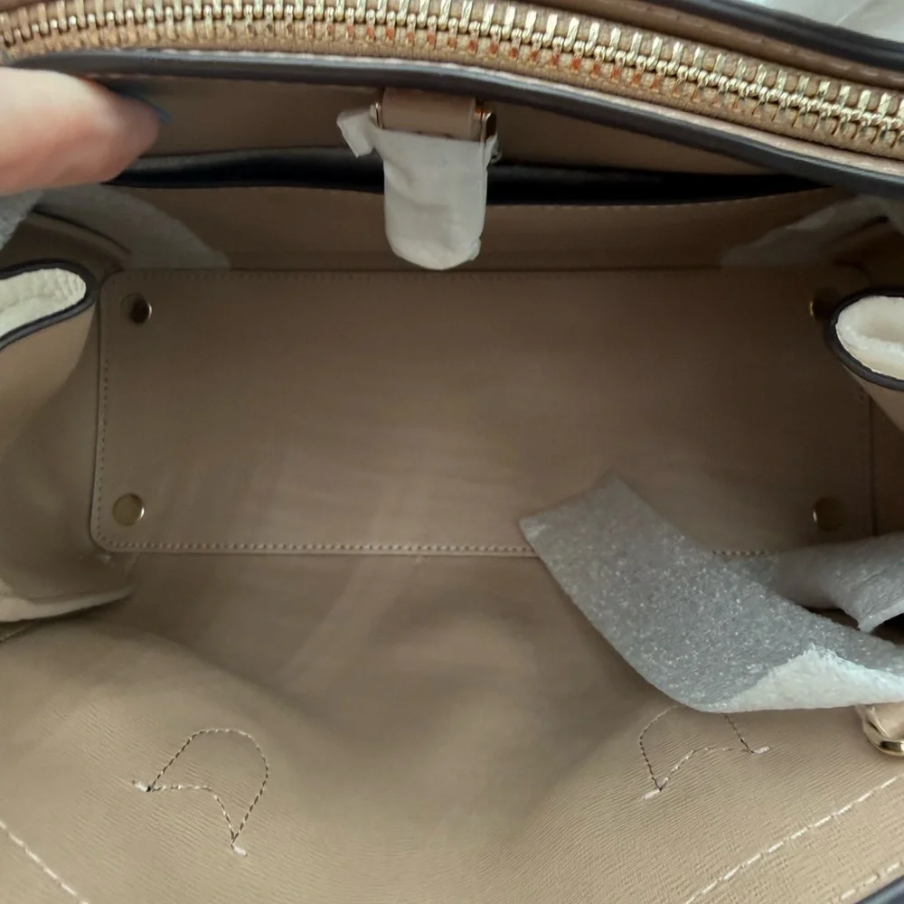 kate spade structured leather