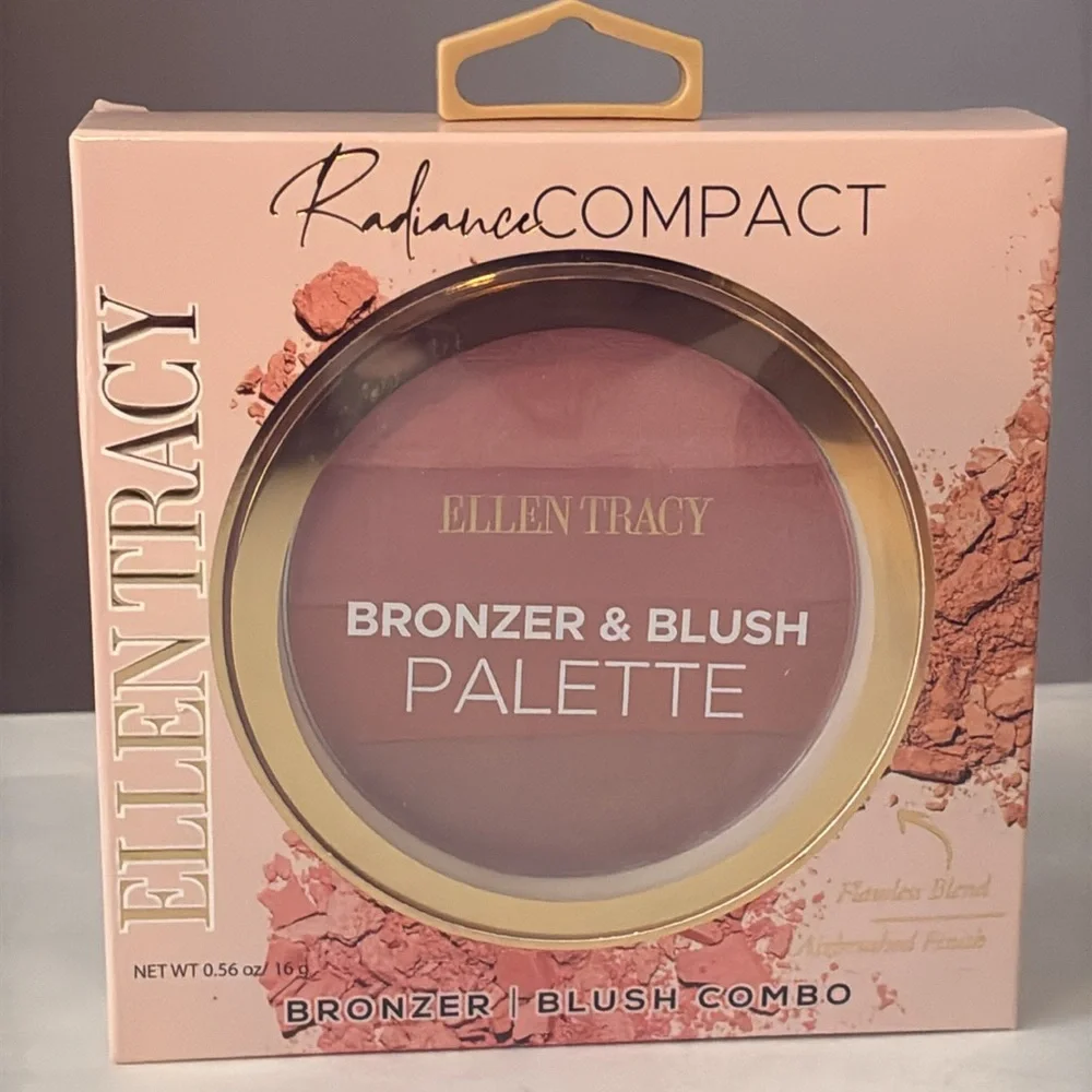 Ellen Tracy Radiance Compact Bronzer & Blush Combo
