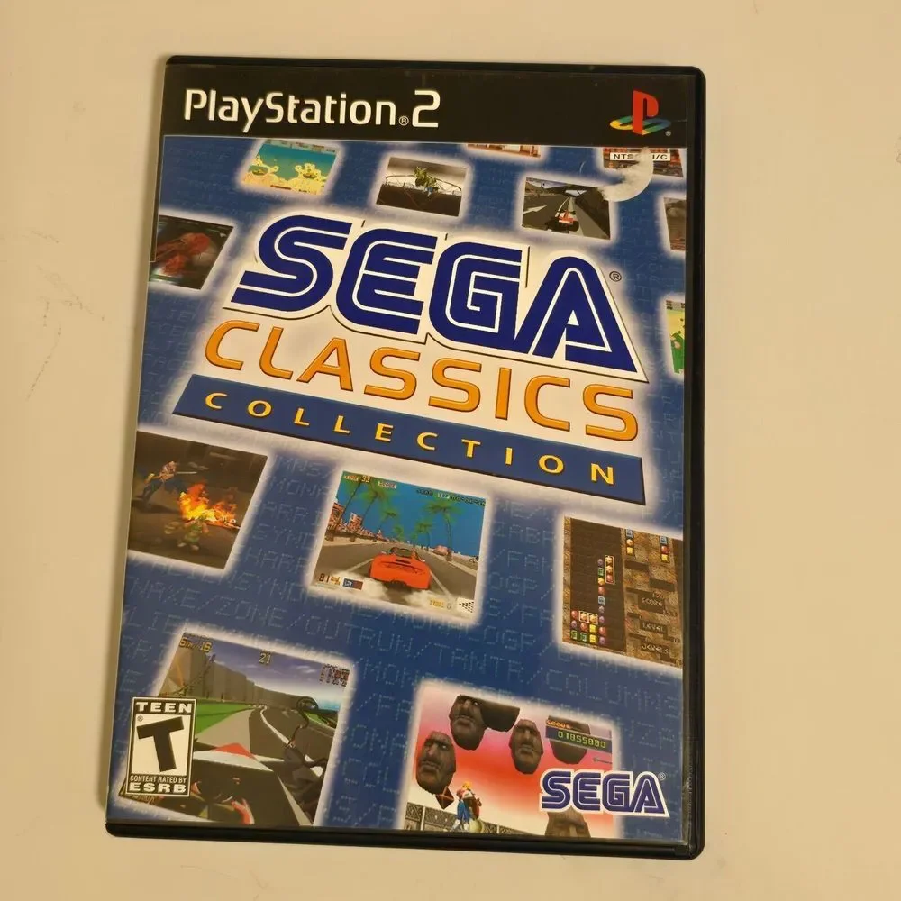 VTG PS2 Sega Classics‎ Collection (Sony PlayStation 2, 2004) Complete / Tested