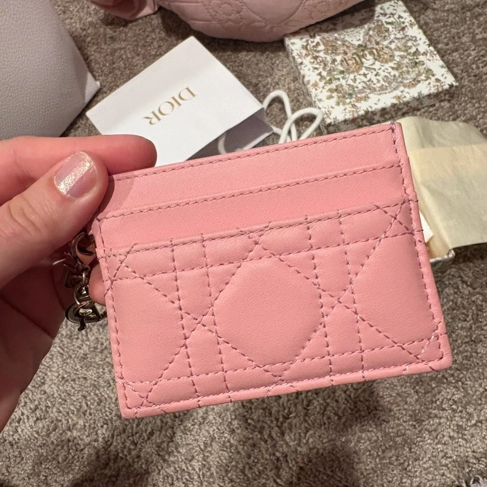 Dior quilted card