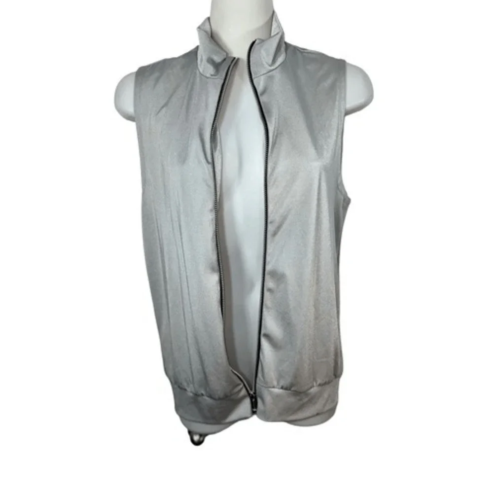 Kelle metallic silver