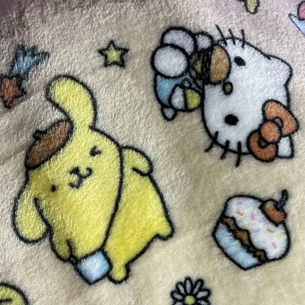 Hello Kitty & Friends Throw Blanket 60”x70” My Melody 2024 Sanrio Cloud Soft
