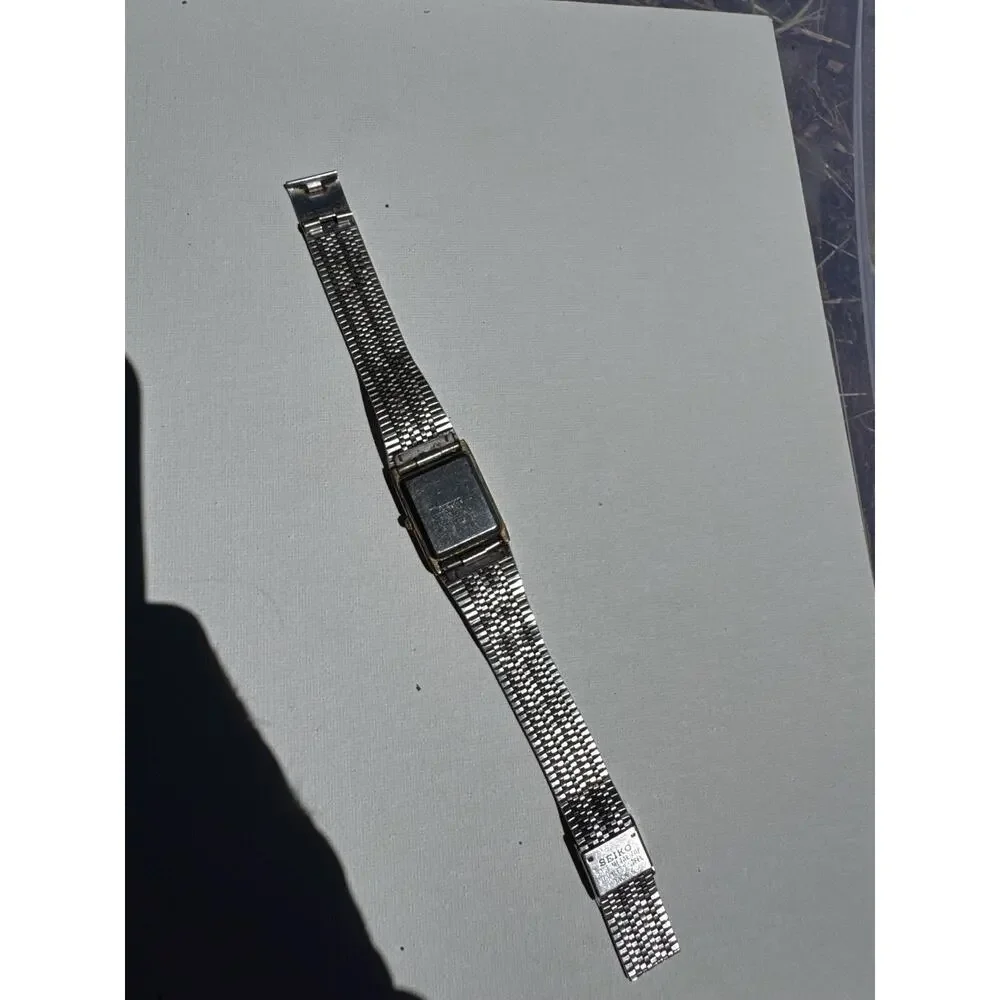 Vintage Seiko 5y91-5030 Galaxy Tank Watch RARE