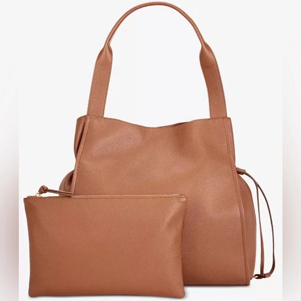 Chic Tan Women's Tote Bag Set