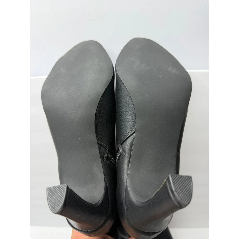 Madden Girl Women's Decode Over-The-Knee Dress Boots Black Size 8 NWT/BOX