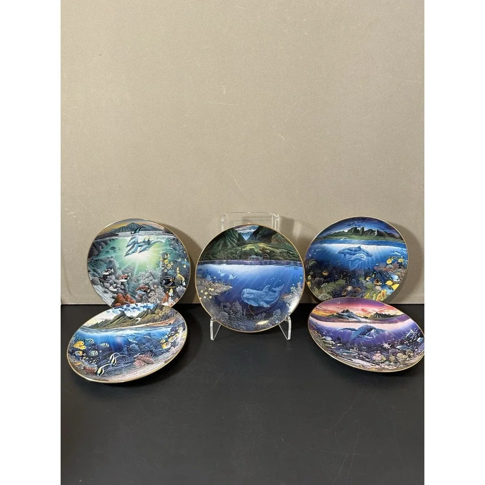 Robert Lyn Nelson Underwater Paradise Danbury Mint Lot of 5
