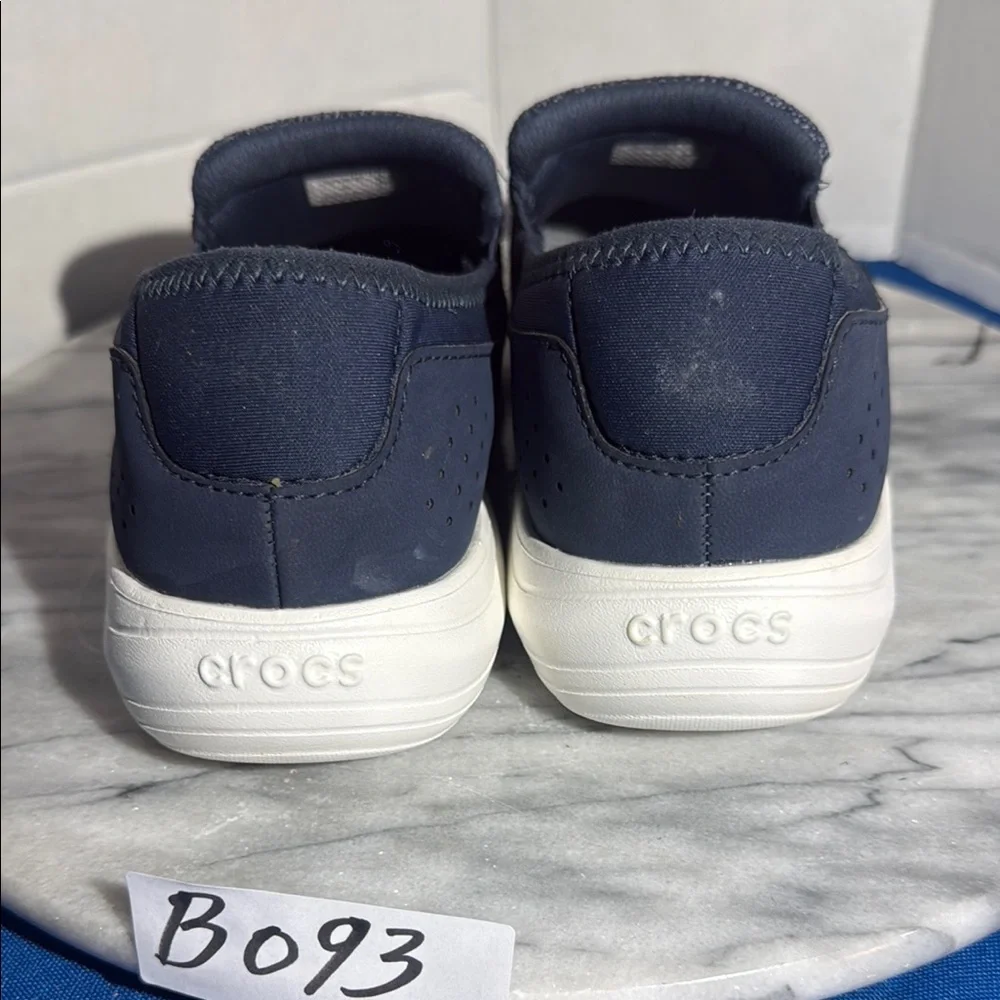 CROCS Women's Blue Slip-On Sneakers