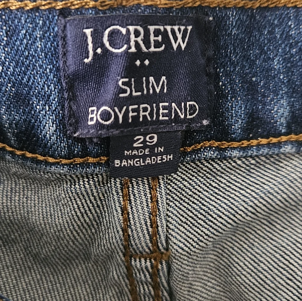 J. Crew Slim Boyfriend Denim Jeans