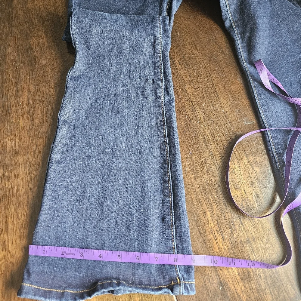 Women's Dark Indigo Flare Jeans - Classic Flared Leg