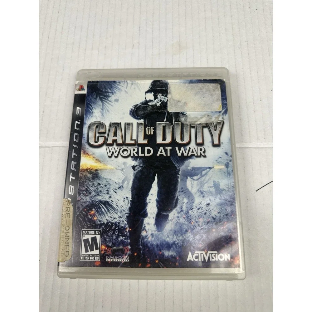Call of Duty: World at war - Sony Playstation 3 PS3 - No Manual