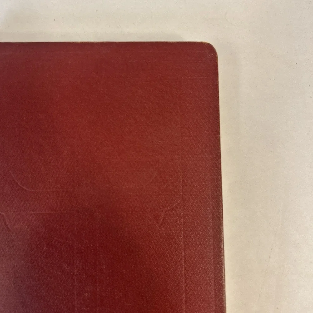 The Book of Common Prayer Red Vintage Book 1945 Read
