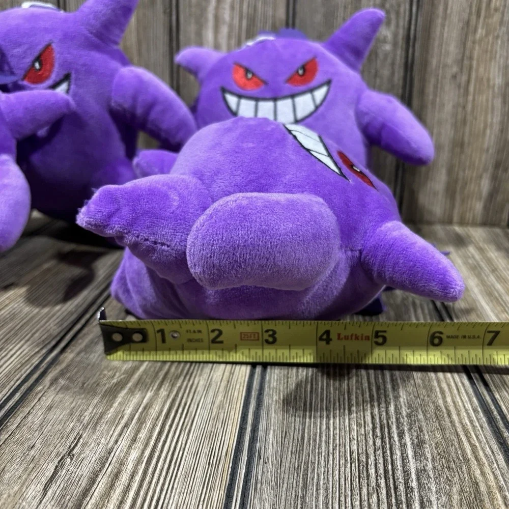 Set Of 4 Gengar Pokemon Plush Animal Toys Party Favors Basket Fillers