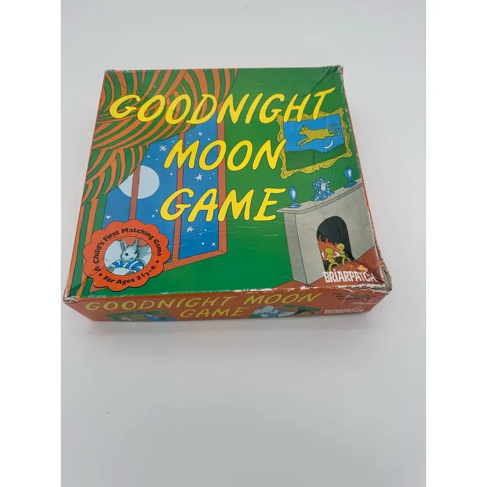 Goodnight Moon matching memory game for kids Board Game Learning Educational