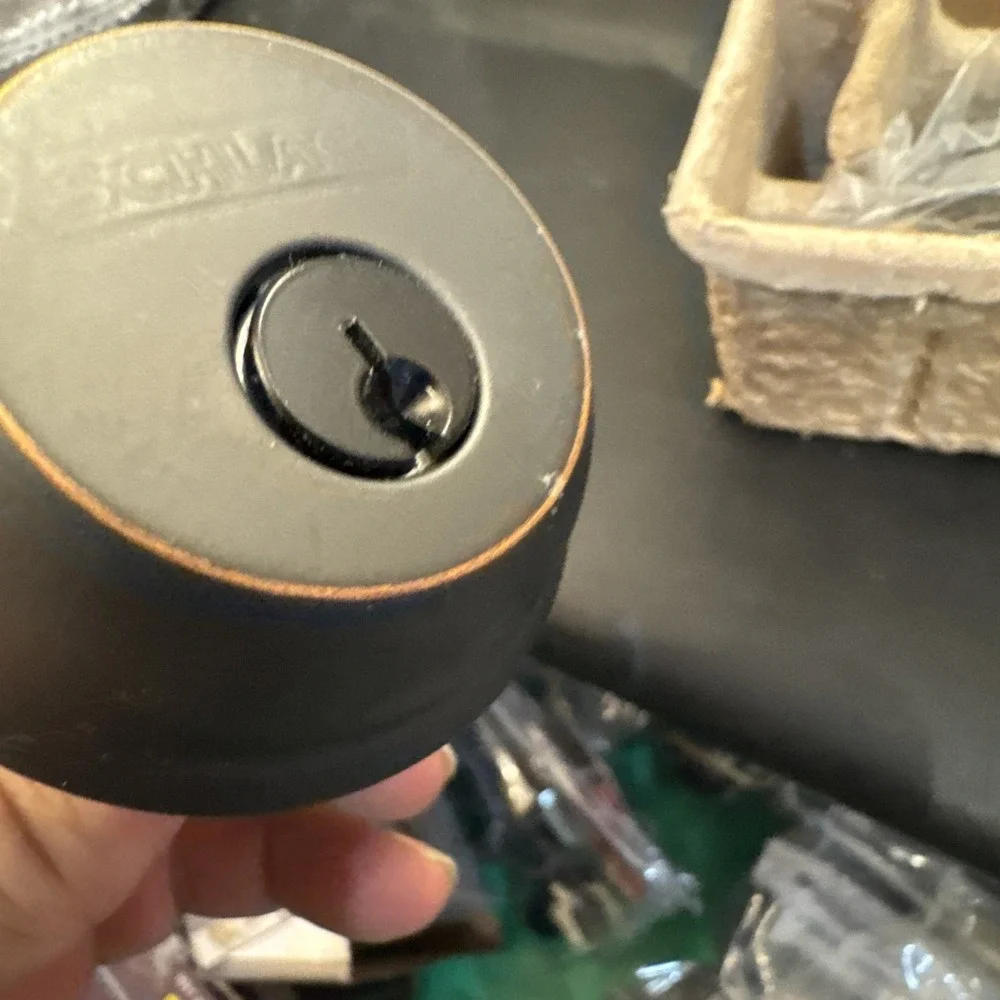 Schlage open box