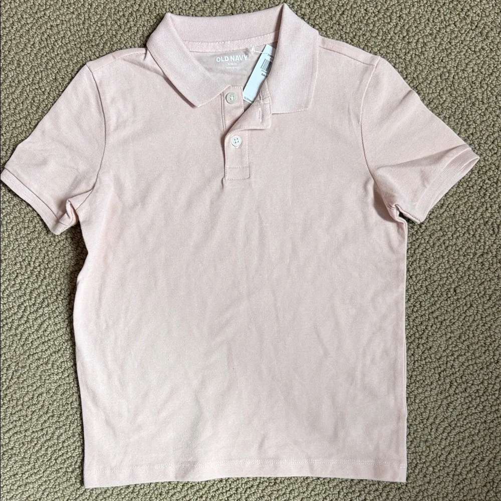 Old Navy Light Peach Kids Polo