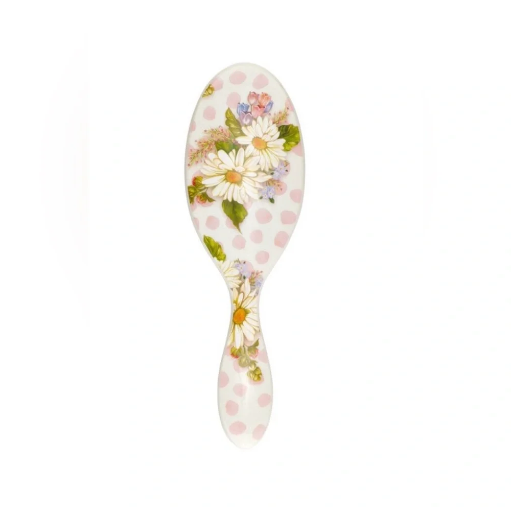 🌸🌼🌸MacKenzie-Childs x Wet Brush Original Detangler - Wildflower Dot, NWT