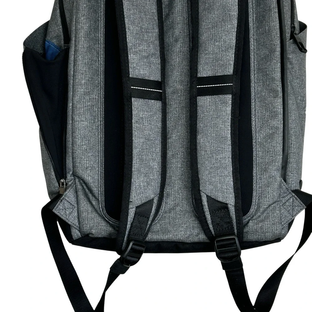 Lululemon Core Backpack 2.0 20L Athleisure Gym Active Commute Laptop Pocket Gray