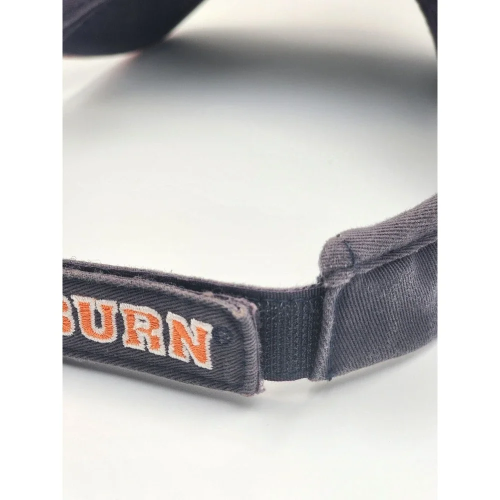 Vintage Auburn University Tigers Visor Hat NCAA‎ Sports Cap Blue
