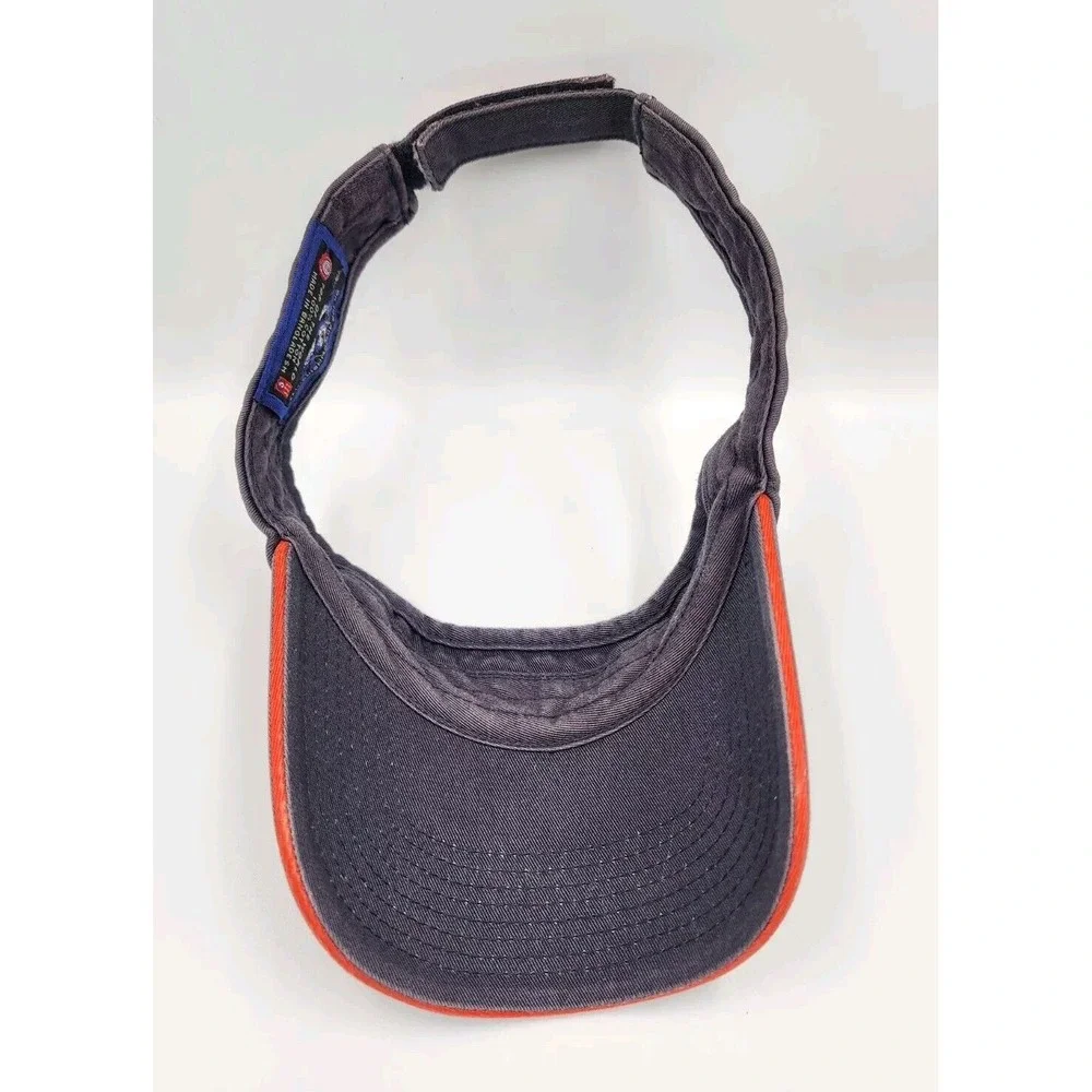 Vintage Auburn University Tigers Visor Hat NCAA‎ Sports Cap Blue